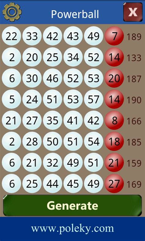 lotto numbers generator